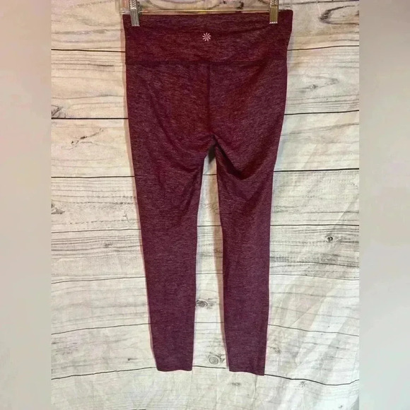 Athleta burgundy leggings - Picture 4 of 5